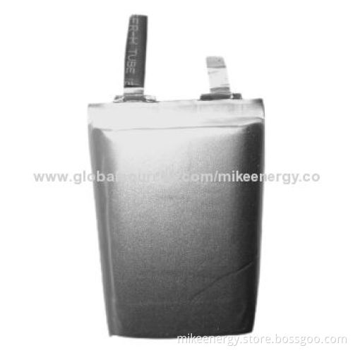 Li-polymer Battery with 1800mAh Capacity and 3.7V Nominal Voltage